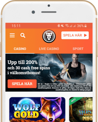 Leo Vegas Casino i mobilen Leo Vegas Casino i mobilen