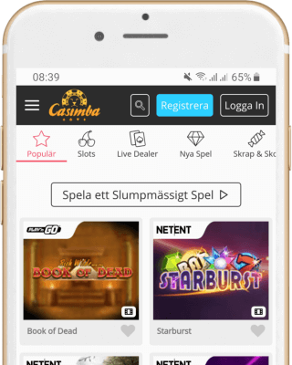 Casimba Casino i mobilen Casimba Casino i mobilen