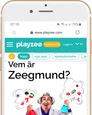 Playzee Casino i mobilen Playzee Casino i mobilen