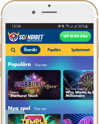 Scandibet Casino i mobilen Scandibet Casino i mobilen