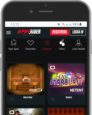 Spin Rider Casino i mobilen Spin Rider Casino i mobilen